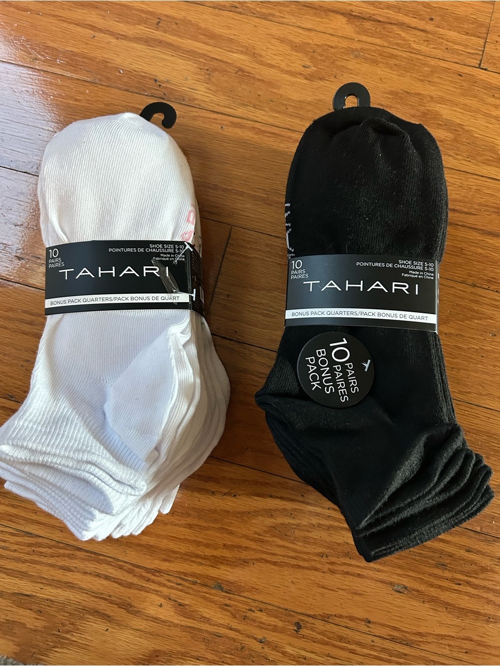 NWT Tahari women quarter Sock 20 pack